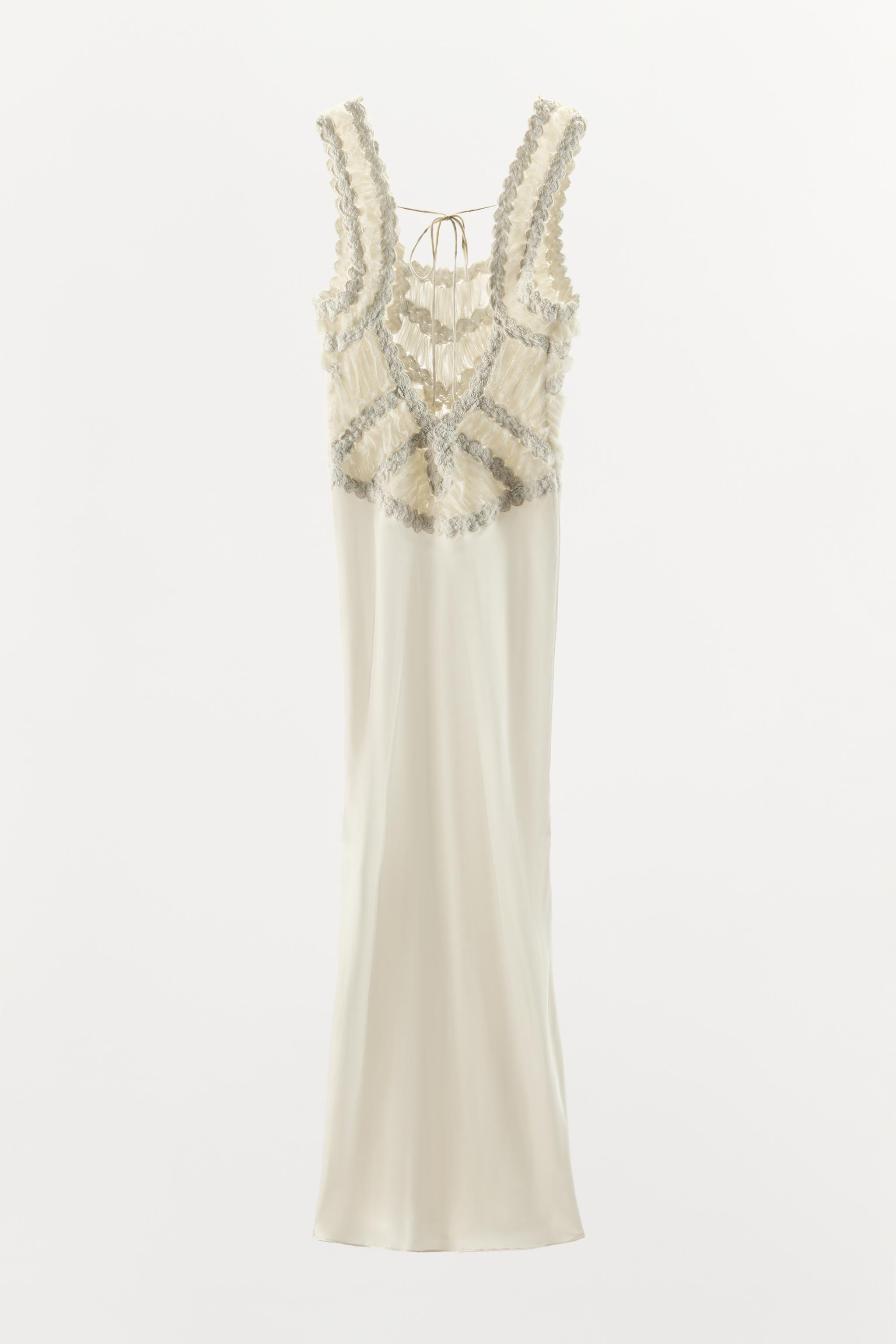 ROBE TEXTURE CROCHET | Zara FR