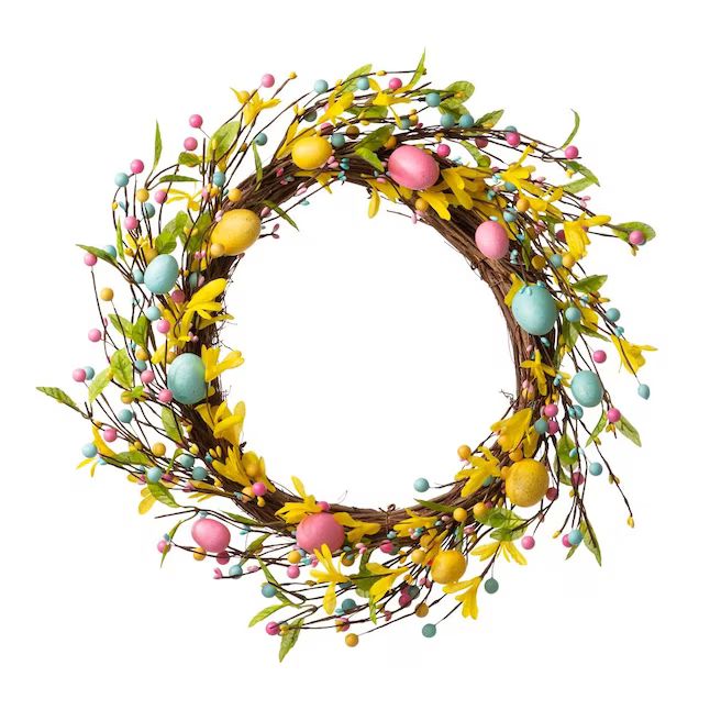 Glitzhome 22-in H Easter Hanging Decoration Centerpiece | Lowe's