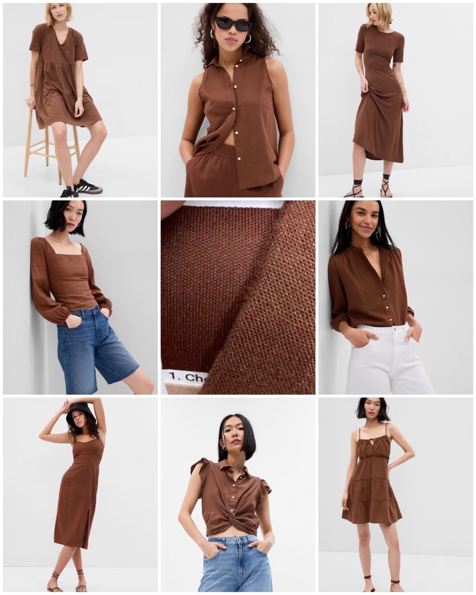 Chocolate Brown at Gap
Color: Medium Warm Brown

#LTKsalealert #LTKstyletip #LTKunder50