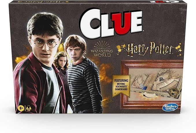 Hasbro Gaming Clue: Wizarding World Harry Potter Edition Board Game | Family Games for Kids, Teen... | Amazon (US)