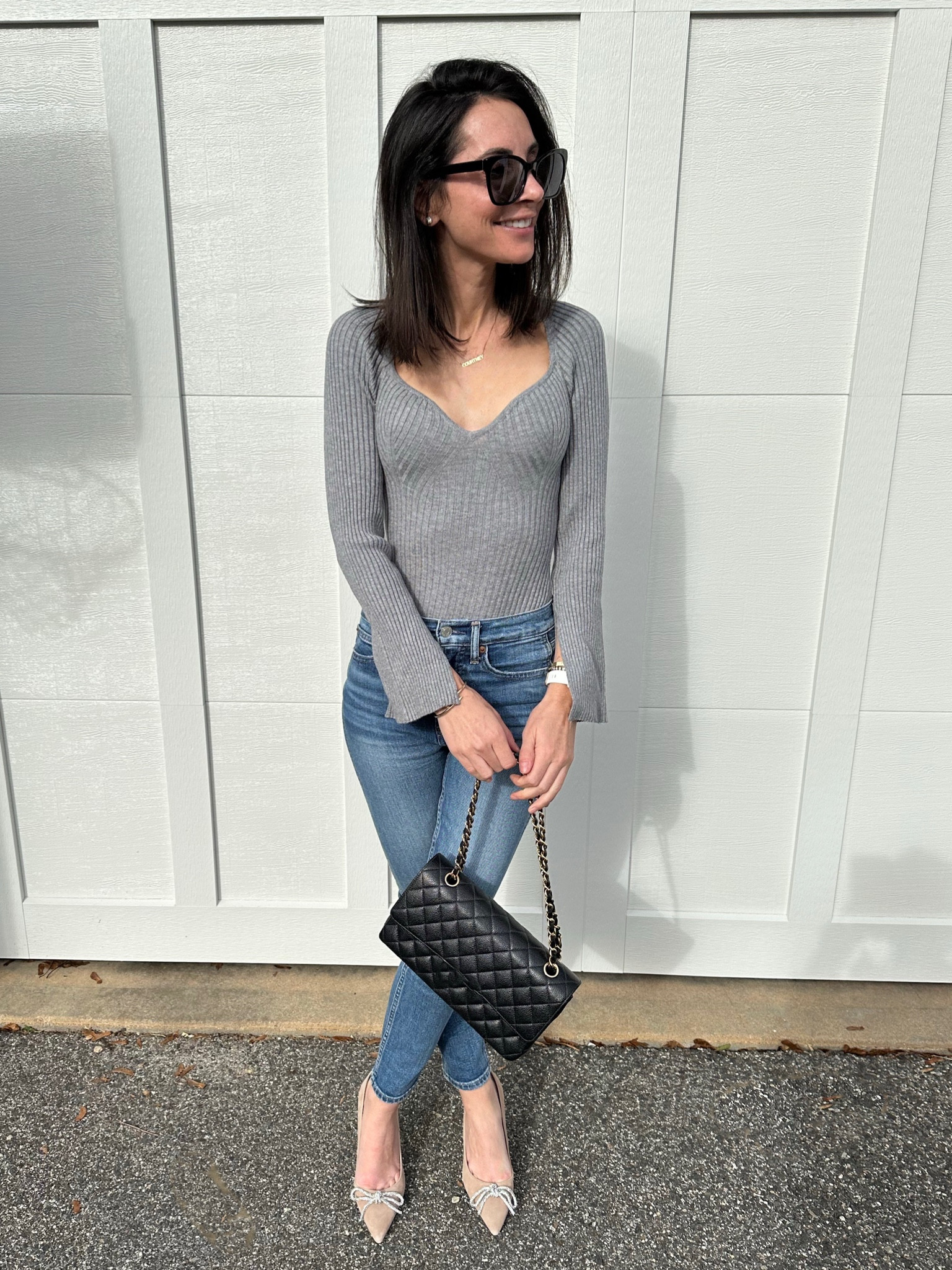 Wearing an xs in the sweater bodysuit. 


#LTKunder50 #LTKSeasonal #LTKHoliday