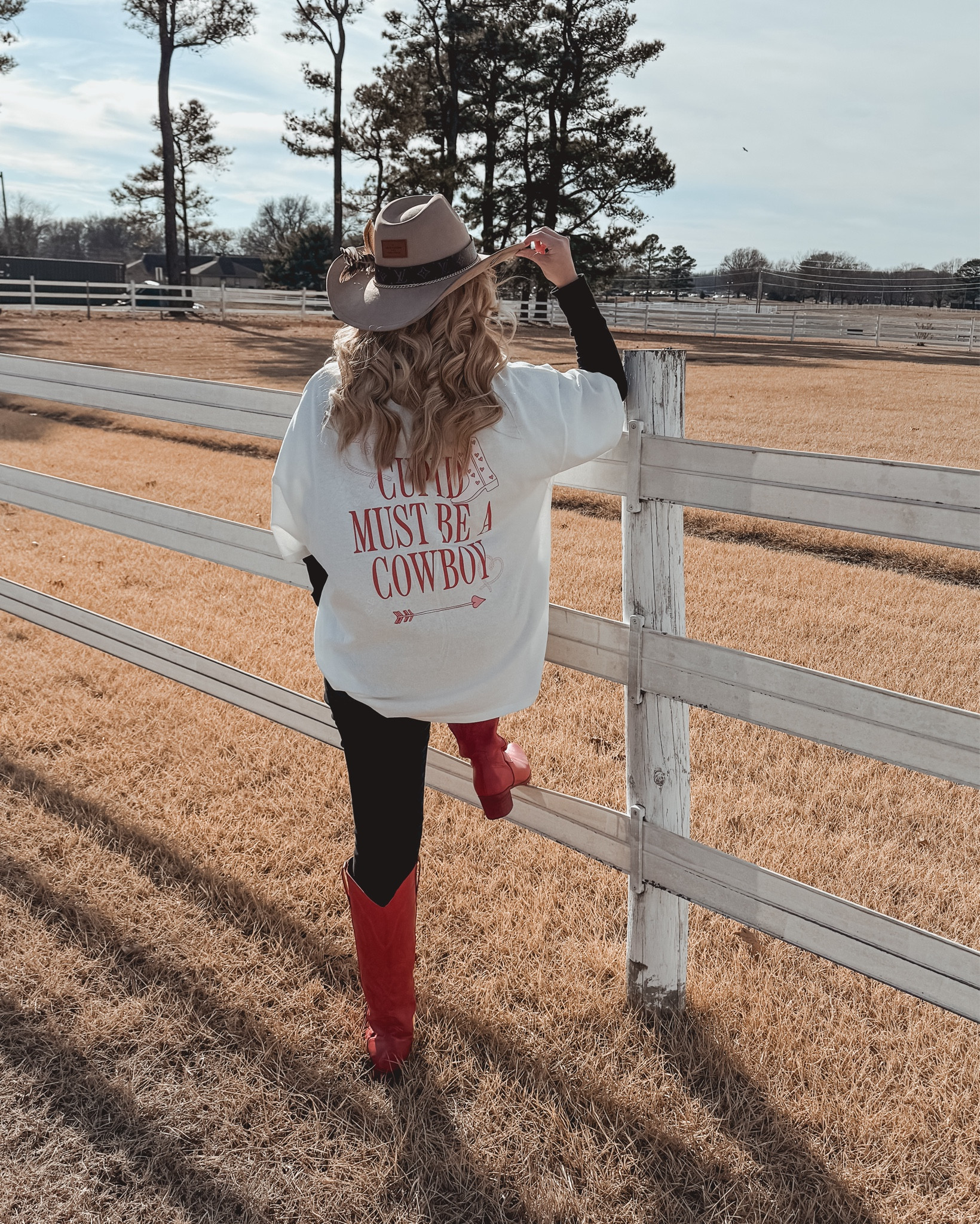 Pink Lily Valentine’s sale up to 55% off!! Unfortunately this shirt is sold out but they still have a few hats left and other really cute graphics! I wear a small
I’m 5’3, size 4-6, 135 lbs

#LTKStyleTip #LTKSeasonal #LTKSaleAlert