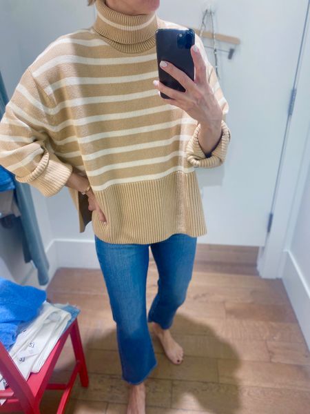 CURRENTLY 30% OFF - USE CODE “THIRTY”

Love this boxy, striped turtleneck sweater. Perfect for what to wear until the weather gets warmer! These jeans are also amazing and one of our best sellers! Gretchen wearing a 27 in the jeans and a small in the top.

#outfitofthedayinspo
#stipedturtlenecksweater

#LTKSeasonal #LTKsalealert #LTKunder100