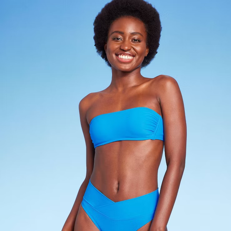 Women's Bandeau Bikini Top - Wild Fable™ | Target