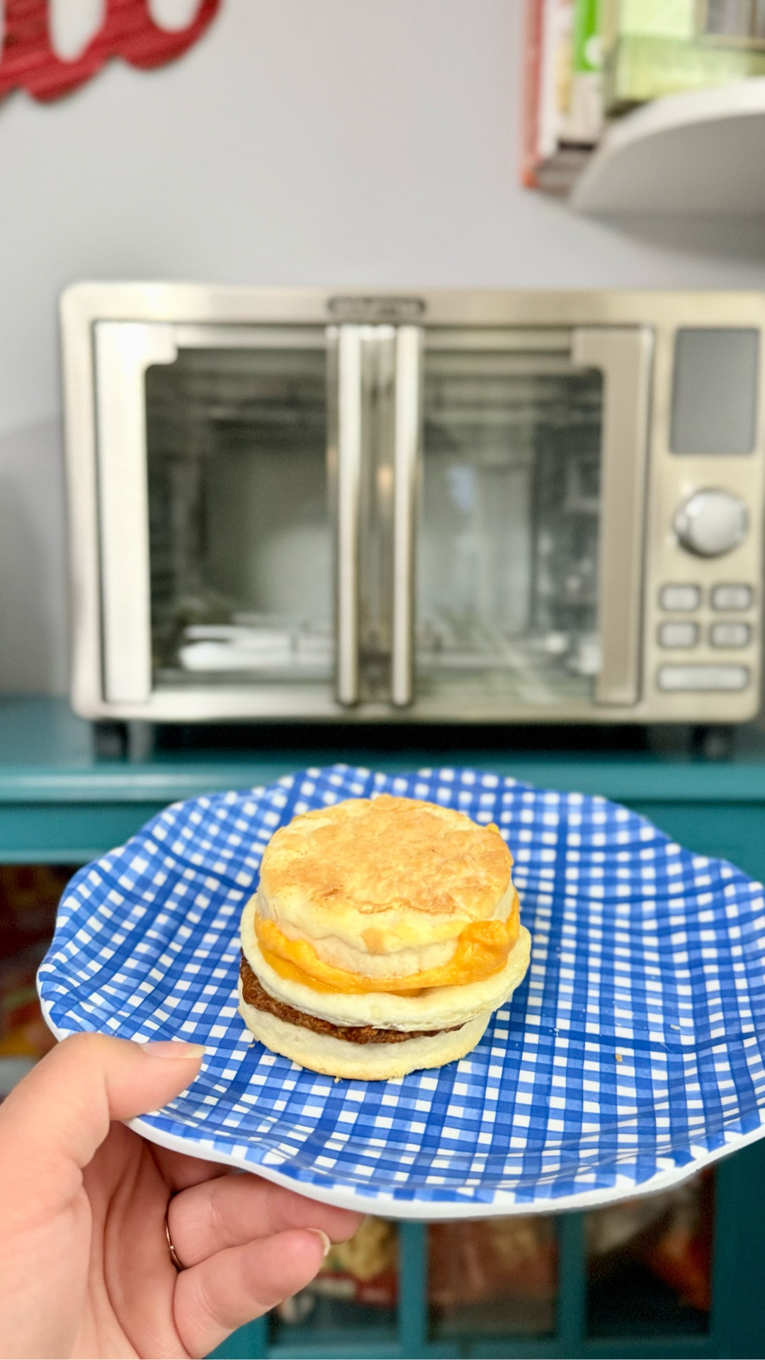 Giving our brand new French door air fryer toaster oven a whirl this morning! 

I used the air fryer function to make our breakfast sandwiches and they turned out great!

This machine toasts, air frys, has convection, slow cooks, roasts, and more!

It would make a great gift for a college student or someone with a small kitchen like me!

It’s currently a Black Friday deal at Kohl’s but you can find it at other retailers as well.

#LTKCyberWeek #LTKGiftGuide #LTKHome
