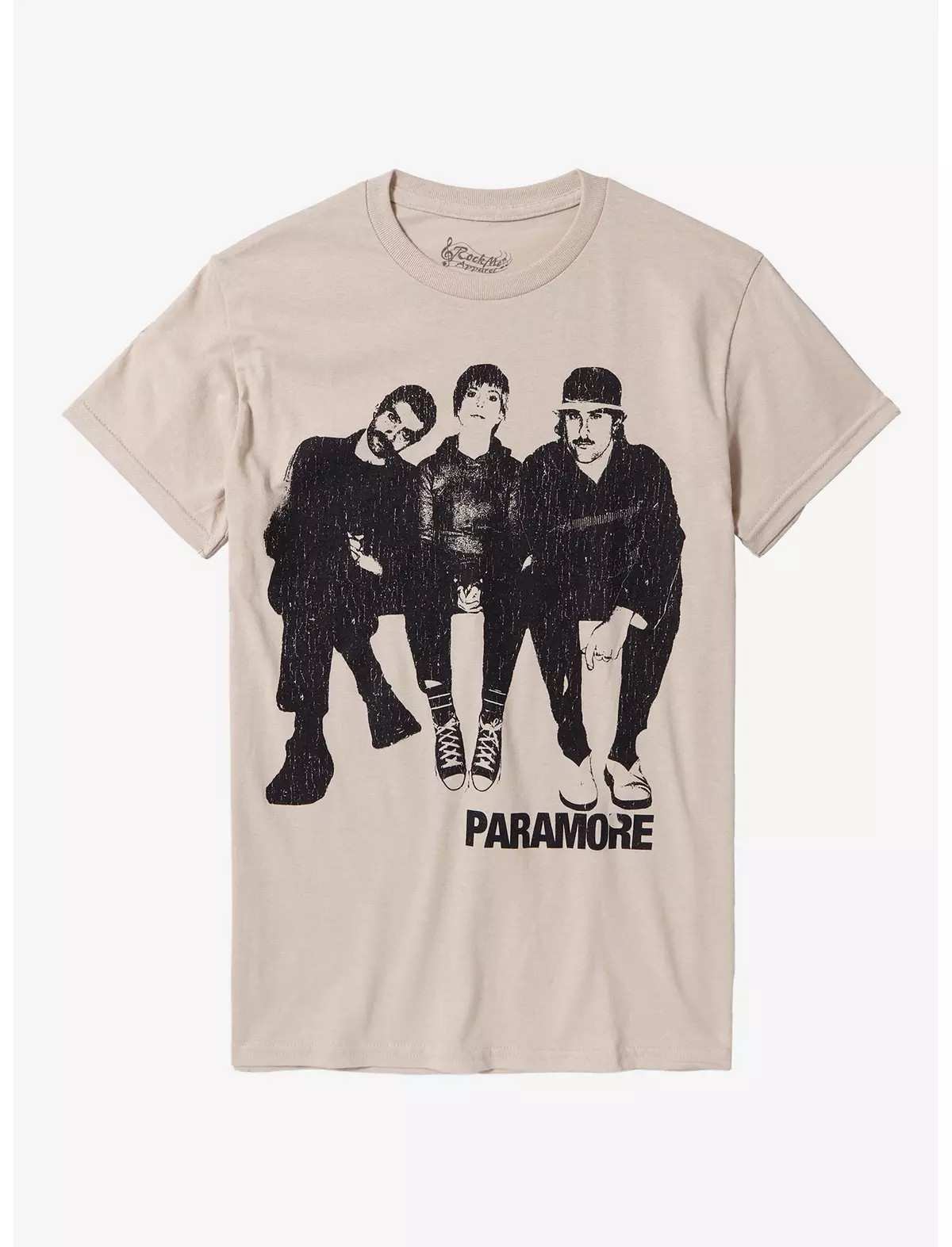 Paramore Group Photo Boyfriend Fit Girls T-Shirt | Hot Topic