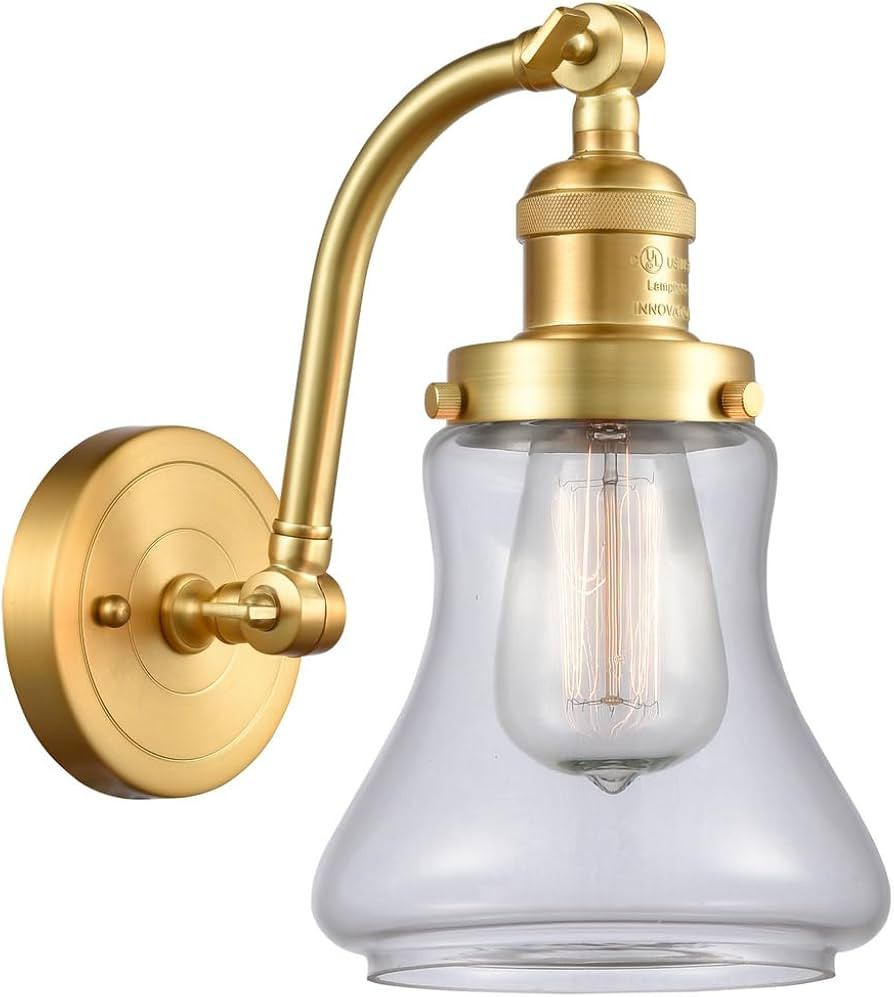 515-1W-SG-G192 Bare Bulb 1 Light Cord Set, Satin Gold | Amazon (US)