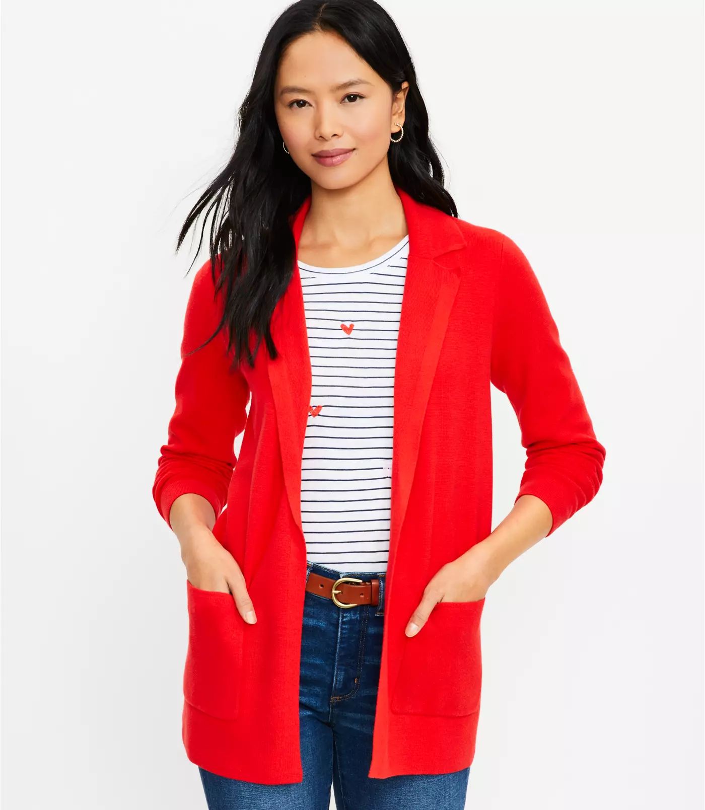 Open Sweater Blazer | LOFT