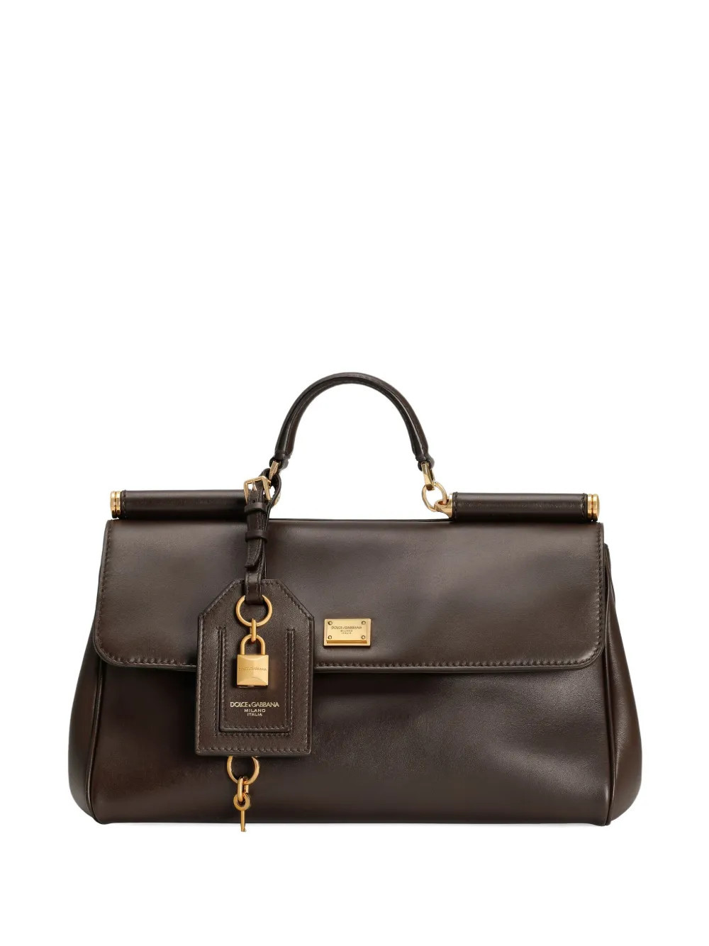Dolce & Gabbana medium My Sicily top-handle shoulder bag - Brown | Farfetch Global