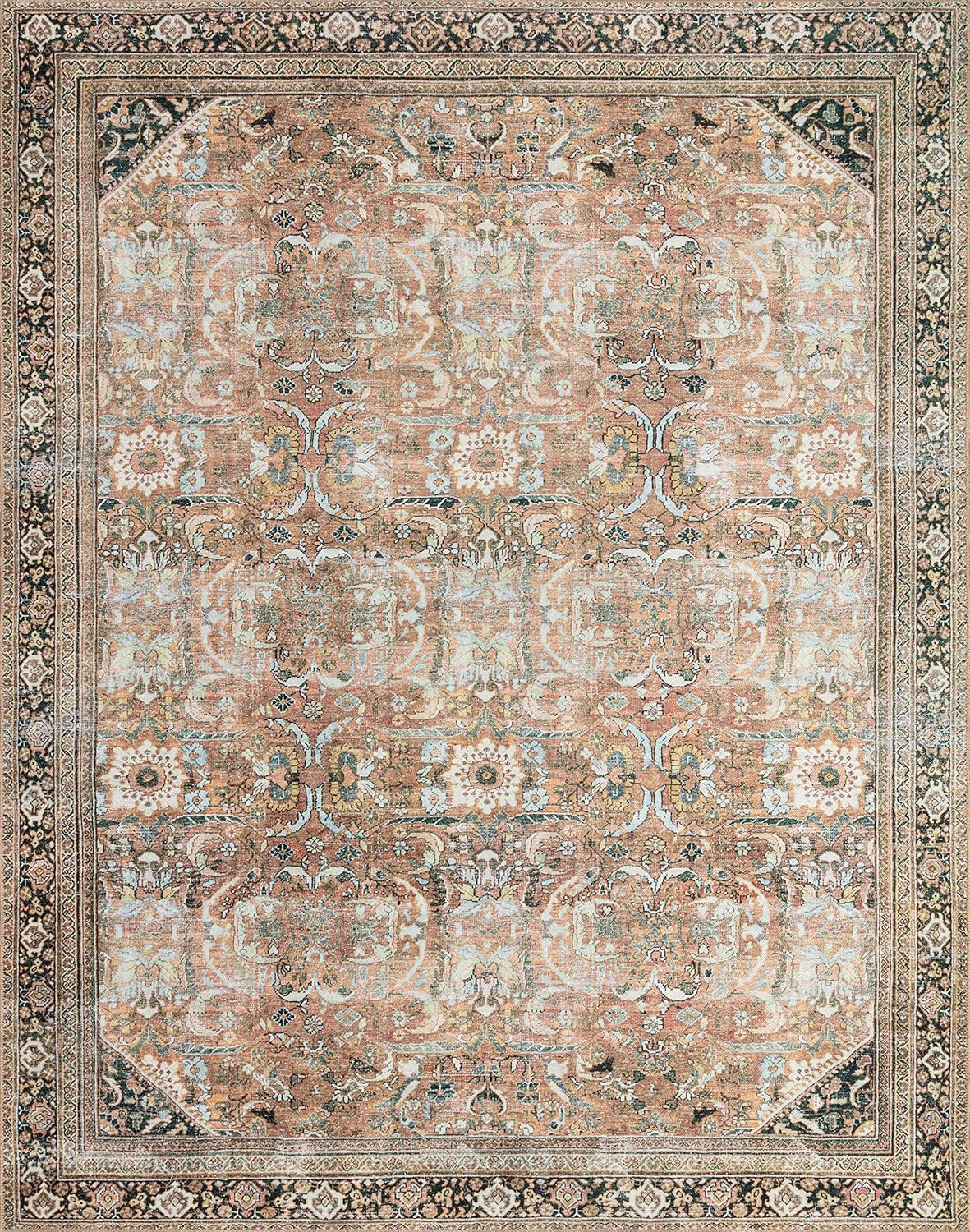 Loloi II WYN-02 Wynter Area Rugs, 7'-6" x 9'-6", Auburn/Multi | Amazon (US)