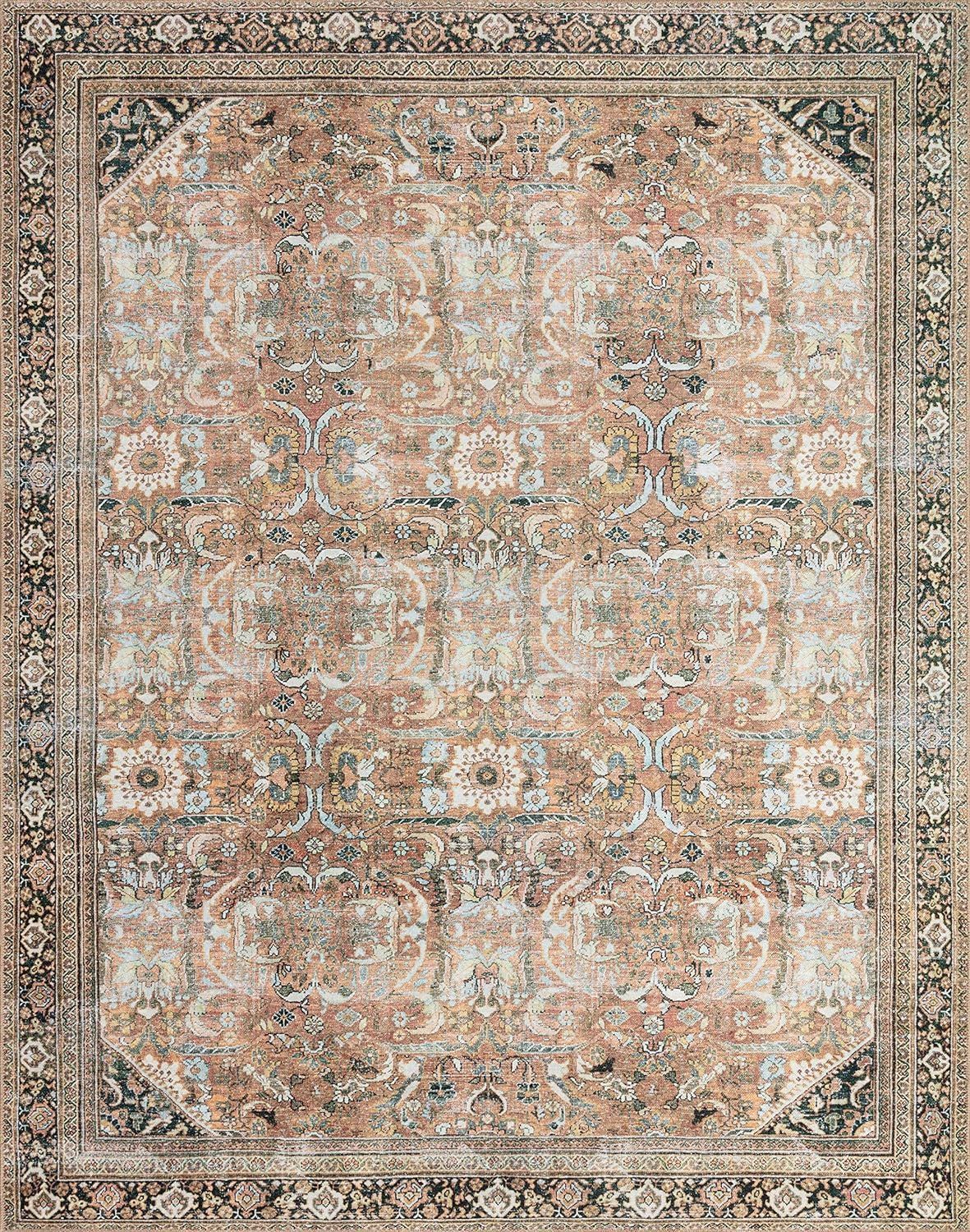 Loloi II WYN-02 Wynter Area Rugs, 7'-6" x 9'-6", Auburn/Multi | Amazon (US)