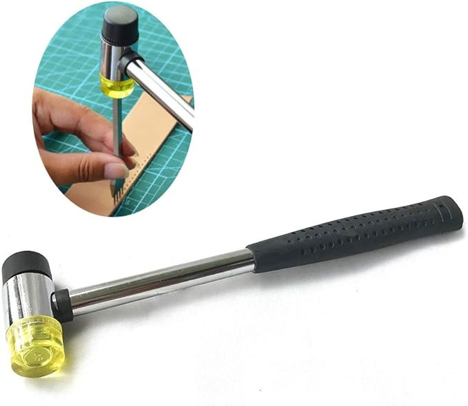 Small Rubber Mallet Hammer, Double-Faced Rubber Hammer for Jewelers Kid or women Usage or Light T... | Amazon (US)