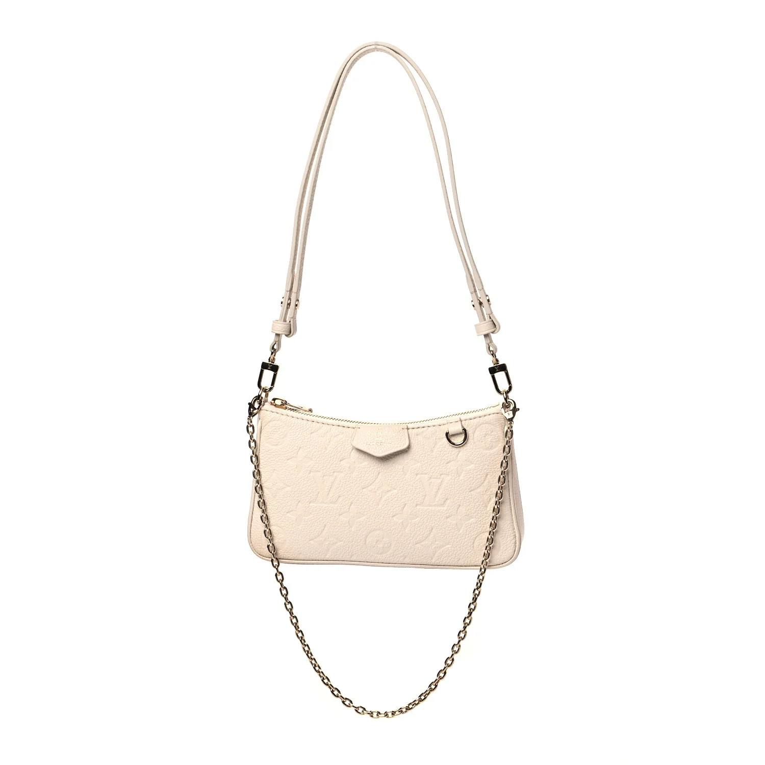 LOUIS VUITTON Empreinte Easy Pouch On Strap Cream | FASHIONPHILE (US)