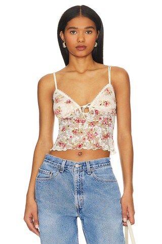 Fia Lace Cami Top
                    
                    MORE TO COME | Revolve Clothing (Global)