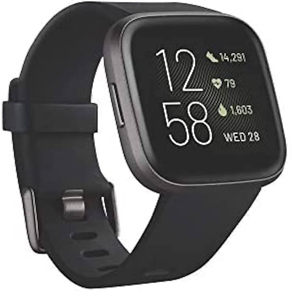Fitbit Versa 2 Health and Fitness Smartwatch with Heart Rate, Music, Alexa Built-In, Sleep and Sw... | Amazon (US)