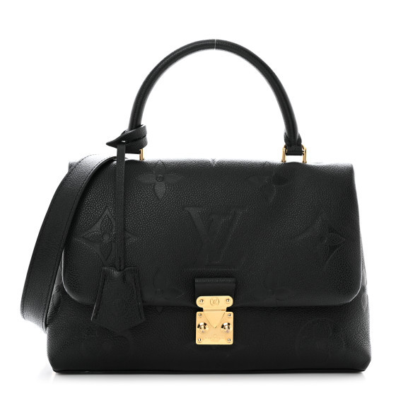 Empreinte Monogram Giant Madeleine MM Black | FASHIONPHILE (US)