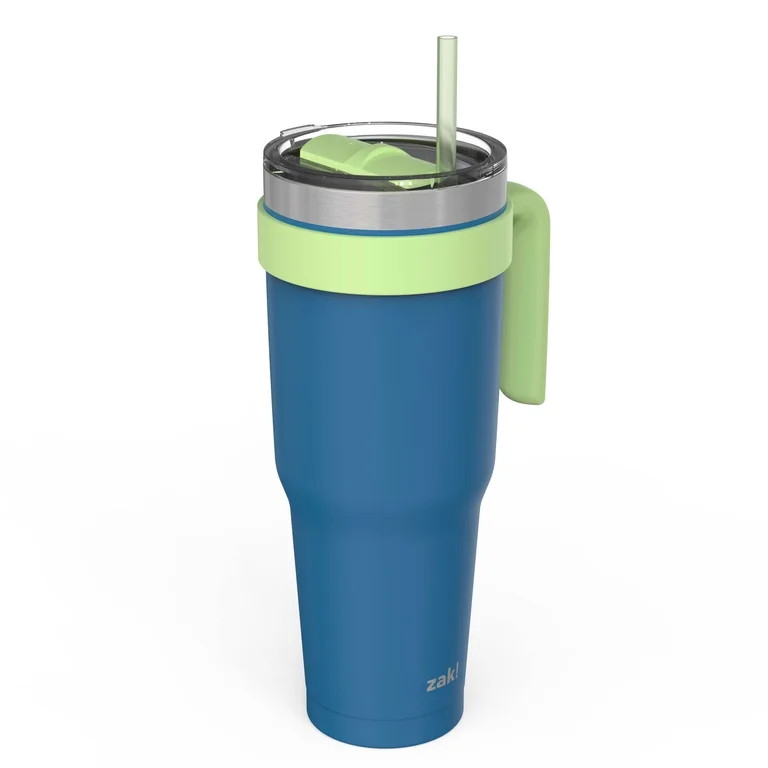 Zak Designs 40 Ounce Stainless Steel Tumbler, Blue Jay - Walmart.com | Walmart (US)