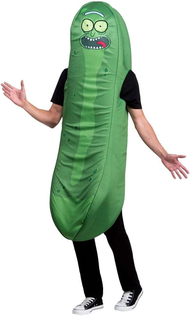 Palamon Rick and Morty Foam Pickle Rick Costume Adult One Size Green | Amazon (US)