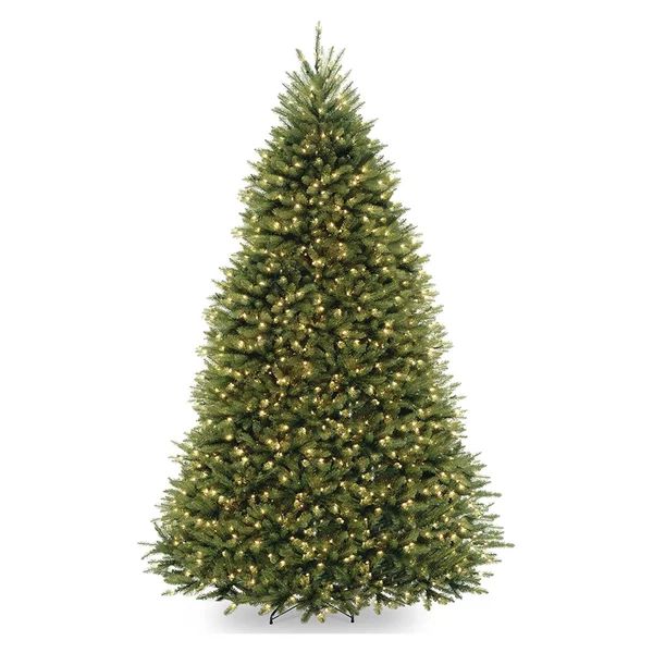 Dunhill Fir 9' H Green Christmas Tree with 900 LED Lights | Wayfair North America