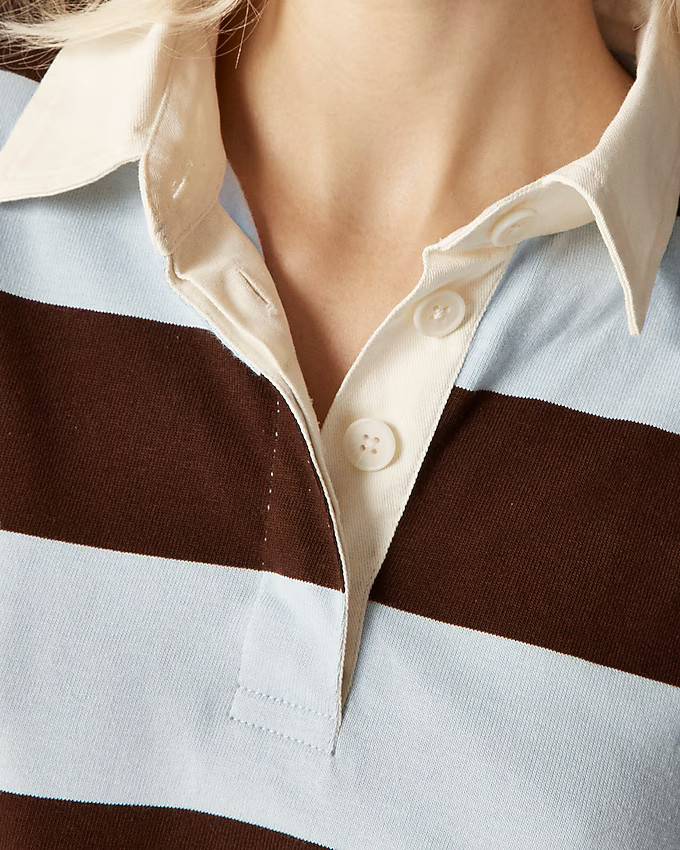 New premium-weight classic rugby shirt | J. Crew US