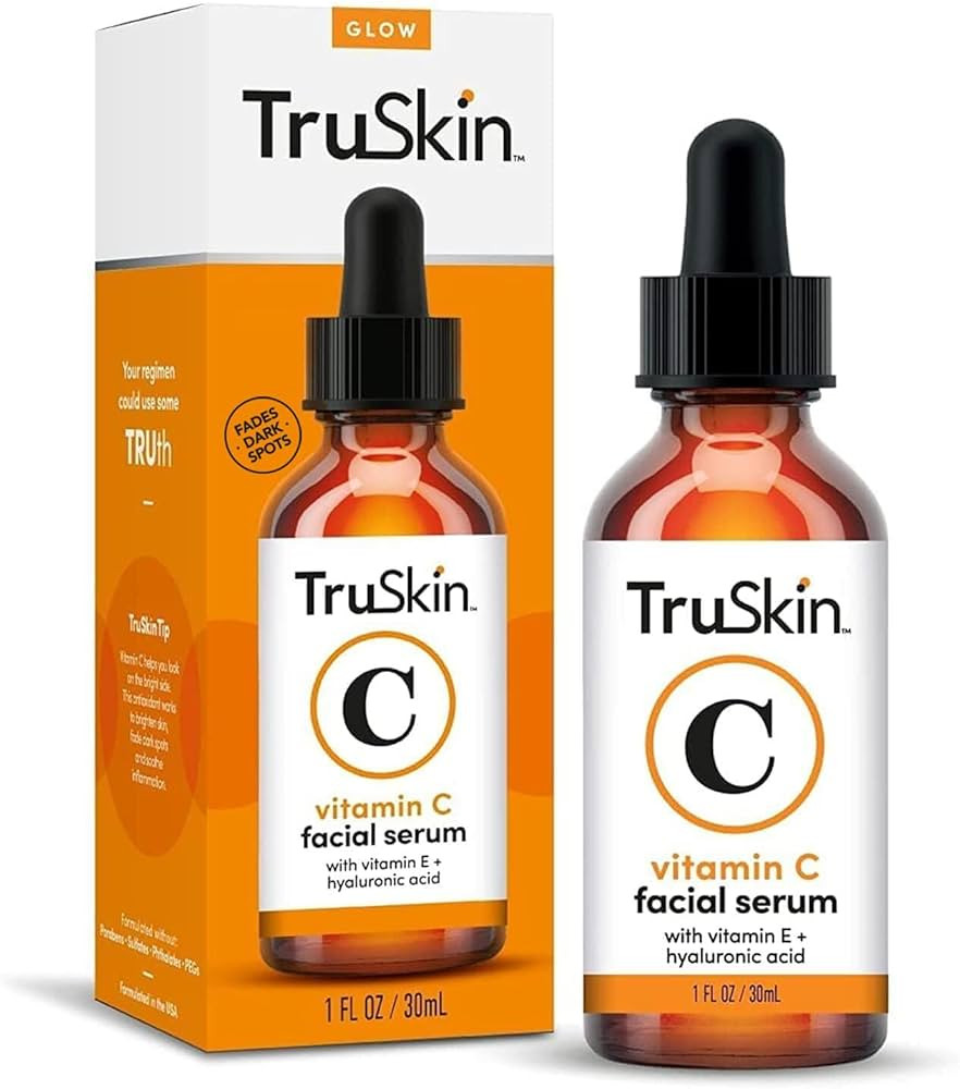 TruSkin Vitamin C Serum – Anti Aging Facial Serum with Vitamin C, Hyaluronic Acid, Vitamin E & ... | Amazon (US)