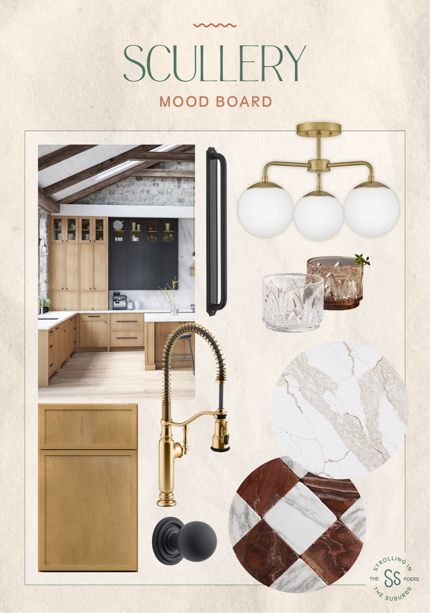 Sneak Peak of the scullery design! Can't wait to see this room come together. HOME DECOR | PANTRY | RENOVATION | HOME DESIGN | INTERIOR DETAILS

#LTKstyletip #LTKhome