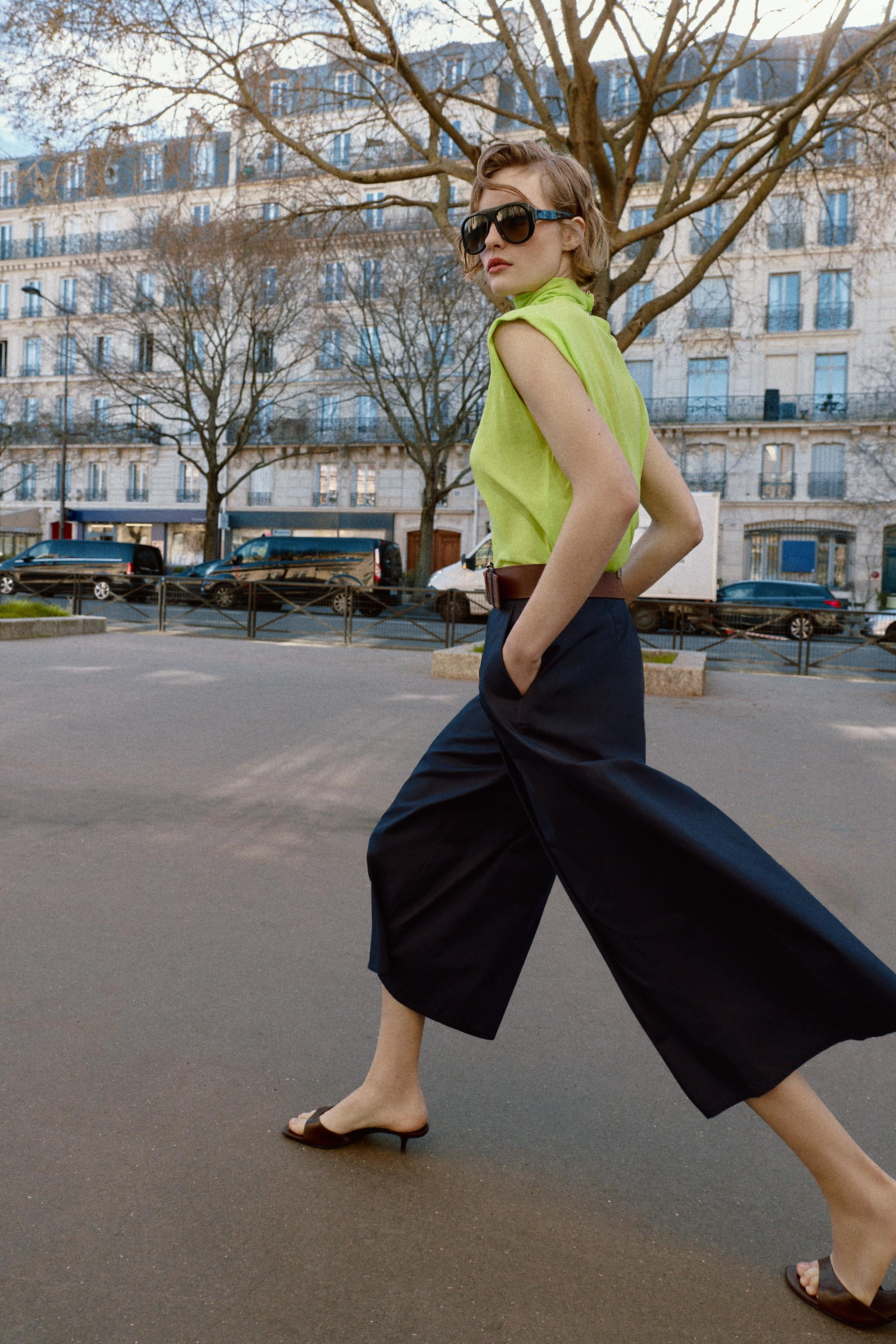 BELTED CULOTTES | Zara US