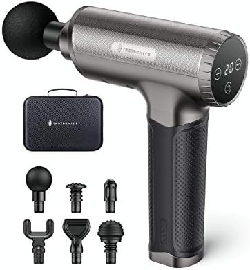 TaoTronics Massage Gun, Deep Tissue Handheld Percussion Massager Electric Body Massager Sports wi... | Amazon (US)
