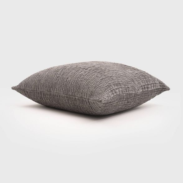 Chenille Textured Washed Woven Throw Pillow - Evergrace | Target
