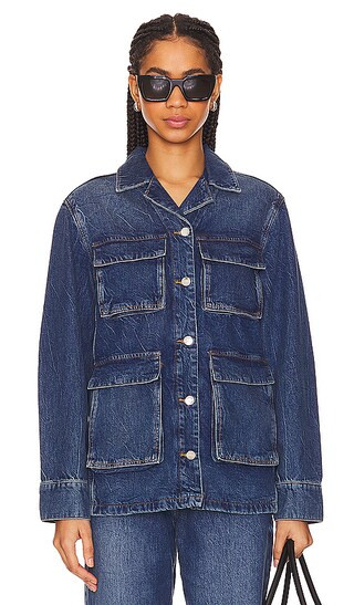 Alden Jacket in Artic Blue | Revolve Clothing (Global)