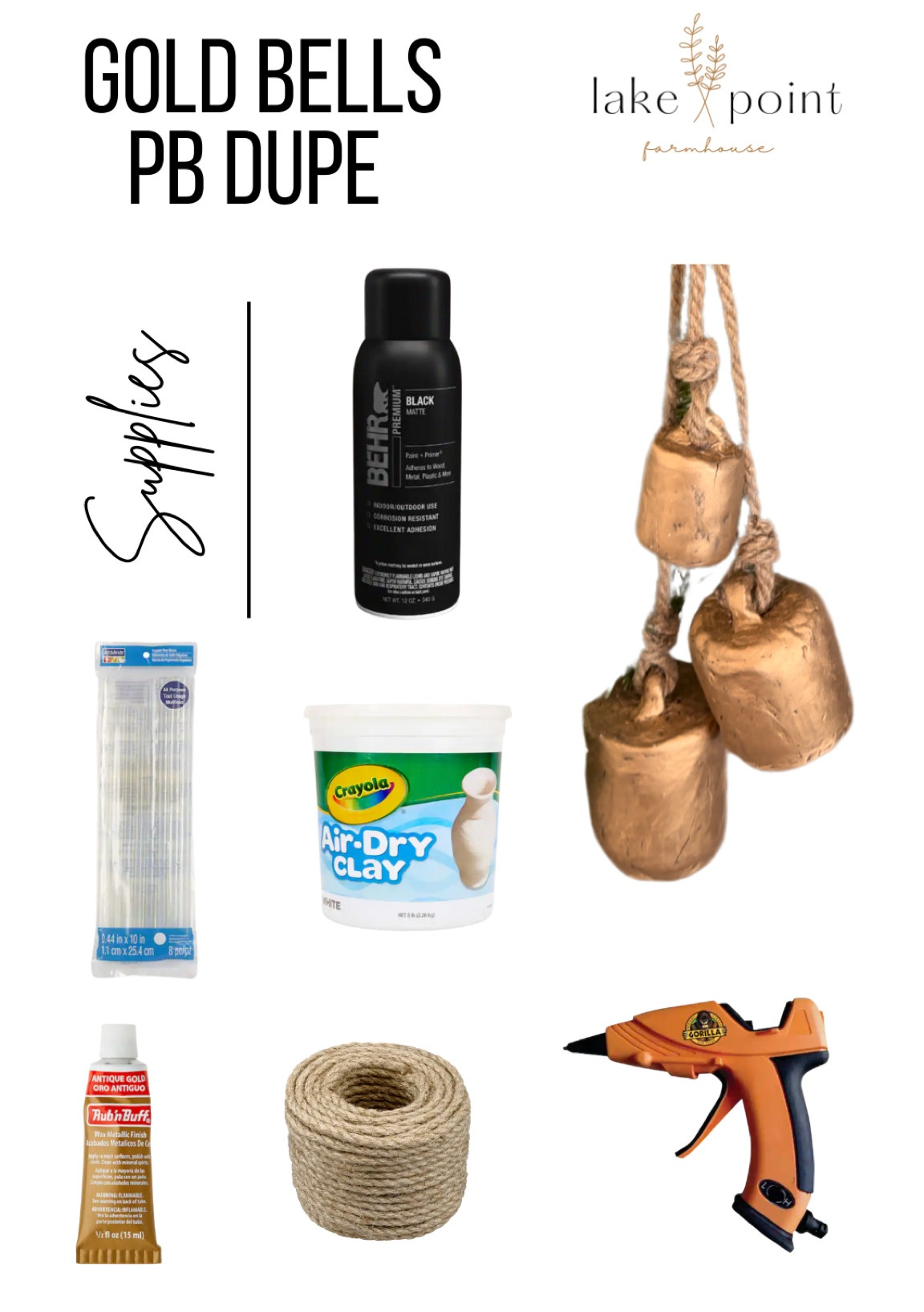 DIY Gold Bell Pottery Barn Dupe ✨

#LTKhome #LTKHoliday #LTKSeasonal