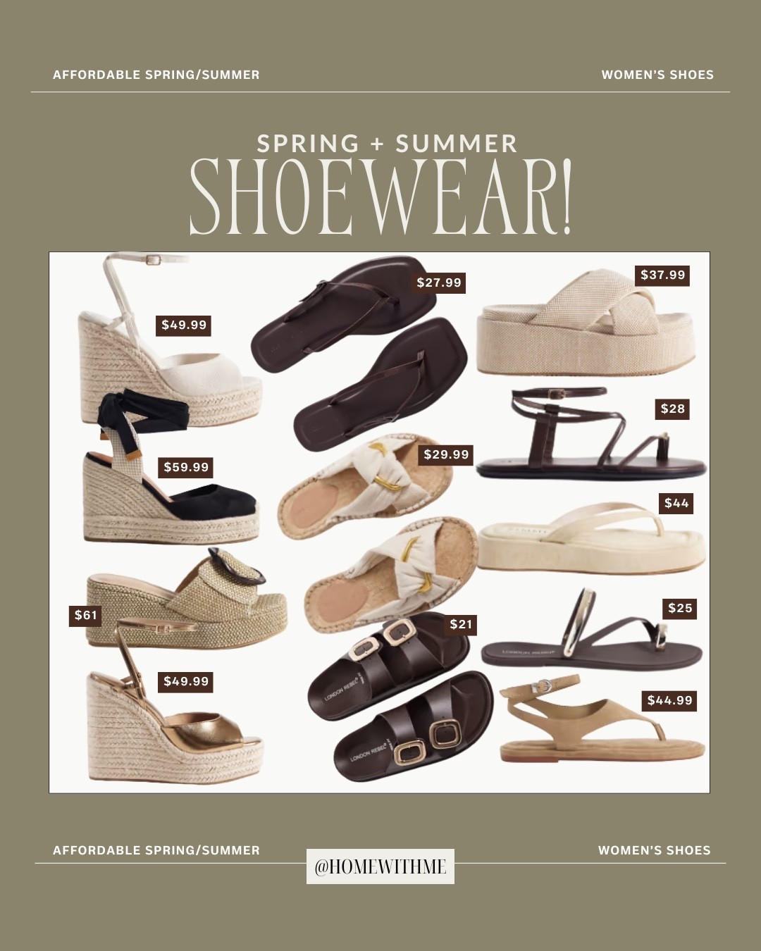 Affordable shoes for summer!! 🌻🍉

#LTKPetite #LTKHome #LTKootd