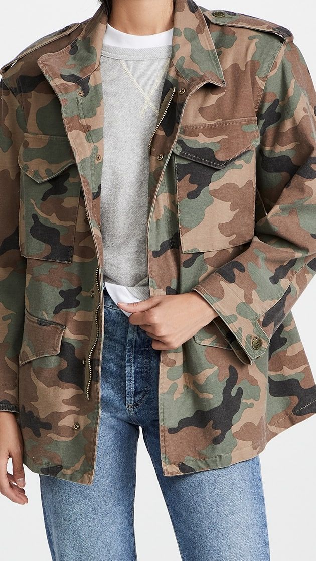 Jackie Camo Army Jacket | Shopbop