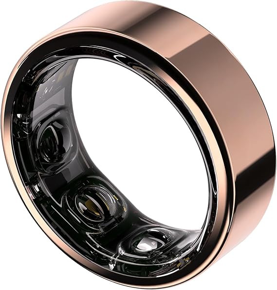 002 - AI Smart Ring, No Subscription Fee, 10-Day Battery Life, Sleep/Sport/Stress/Heart Rate/HRV/... | Amazon (US)