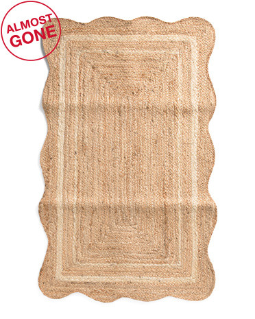 Scalloped Fiber Runner | TJ Maxx