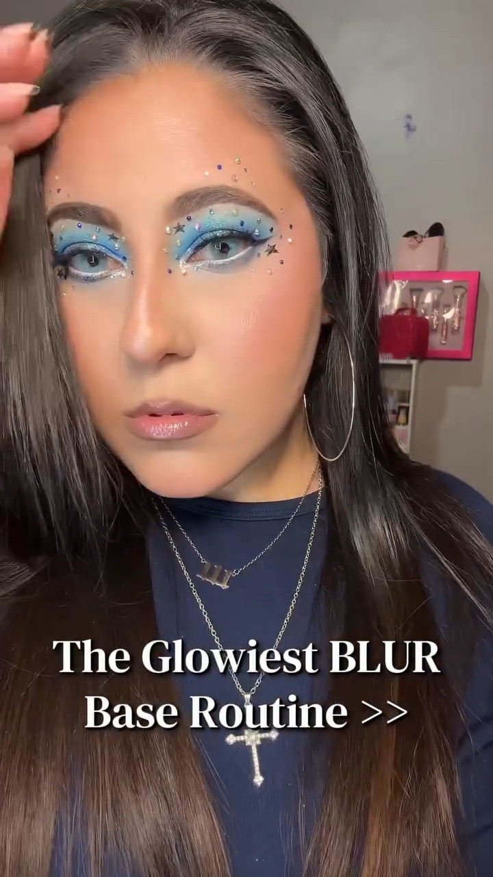 ✨ Blur, glow, and a little bit of sparkle therapy.

I’ve been obsessed with bringing back early 2000’s glam but with a modern twist — think flawless blurred skin, icy blue tones, glossy lips, and rhinestones that catch the light from every angle.💫

Inspired by the creative color moments we’ve been seeing everywhere lately, from @zaralarsson bold makeup era to the dreamy artistry of @euphoria . Colorful makeup is having its moment again and I’m fully here for it. 💙✨

Mixing affordable favorites with luxury staples to create that glassy skin, soft-focus glow, and statement eyes. Because artistry isn’t about price — it’s about creativity.

Would you wear this look? 👀

Product details: ⬇️ 

@hudabeauty - Easy Blur Primer
- # FauxFilter Concealer (Whipped Cream)
- Easy Bake Pressed Powder (Pound Cake) 

@catrice.cosmetics / @catrice.us - Soft Glam Filter Fluid (020) 

@tartecosmetics - Shape Tape Ultra Creamy (Fair Beige) 

@lagirlcosmetics - PRO.conceal HD High Definition Concealer (Dark Cocoa) 

@patrickta / @patricktabeauty - Crème Contour & Powder Bronzer Duo (She’s Sculpted) 
- Major Headlines Double Take Crème & Powder Blush Duo (Thank Me Later) 

@mcobeauty_us / @mcobeauty - Miracle Flawless Pressed Powder (1 Light) 
- Miracle Flawless Setting Spray 

@phofay.beauty / @phofayofficial - Shine Shimmer Highlighter (01)

#ashleyangelx #microinfluencer #makeup #explorepage✨

#LTKselfcare #LTKBeauty #LTKgrwm