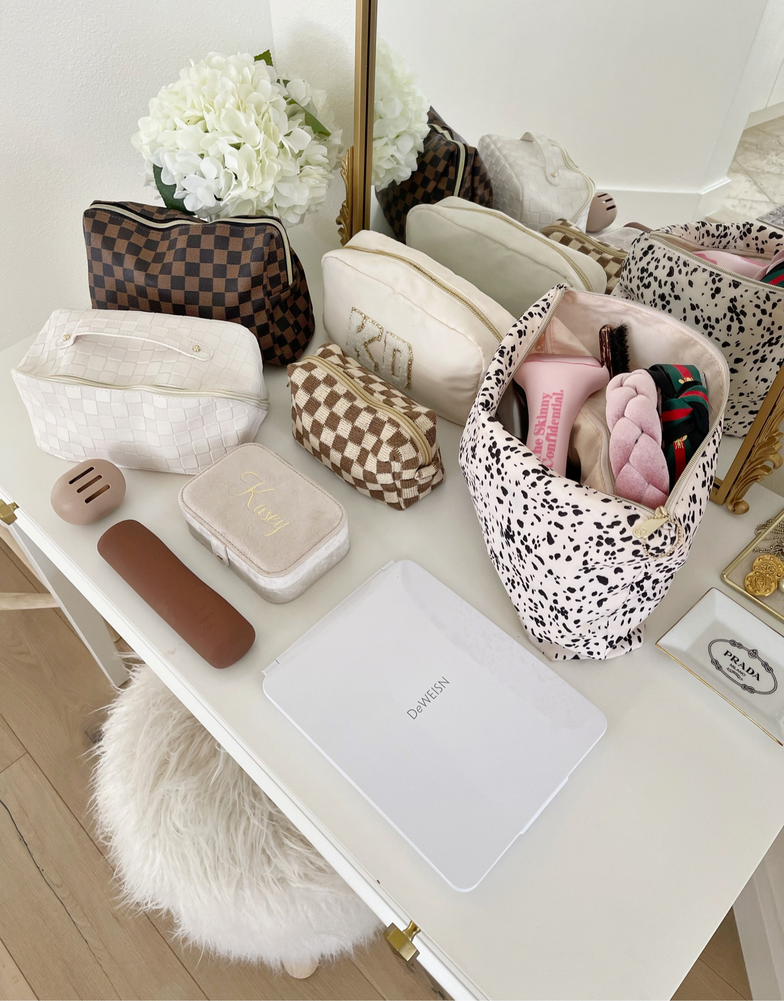 T R A V E L \ all the beauty bags for travel!!

Amazon home finds 
Makeup
Skincare
Vanity 
Bathroom 

#LTKtravel #LTKhome #LTKunder50