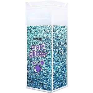 Hemway Craft Glitter Shaker 130g / 4.6oz Arts Crafts Tumblers Schools Paper Glass Decorations DIY Pr | Amazon (US)