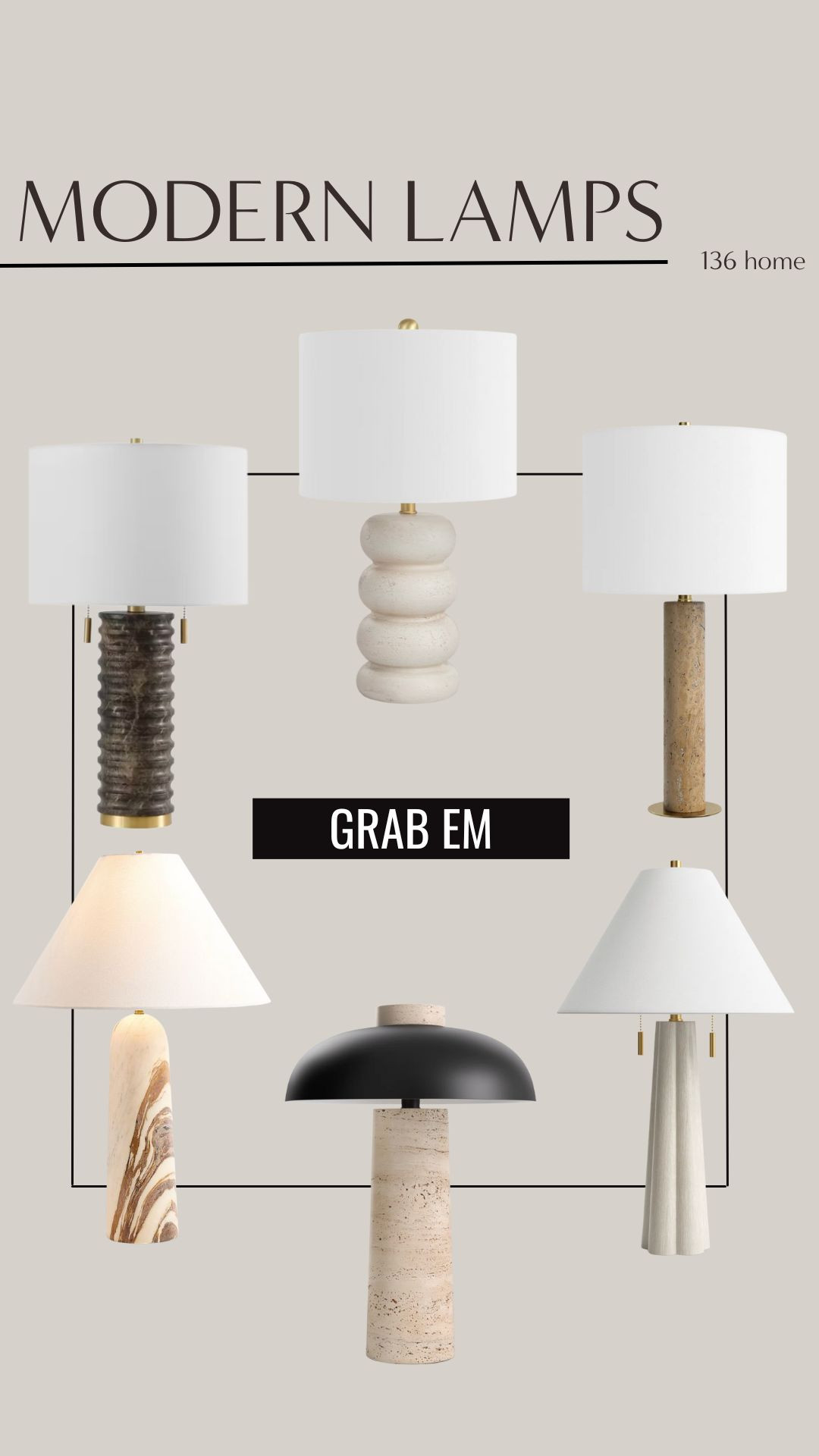 Modern Table Lamps 

 #LTKHome