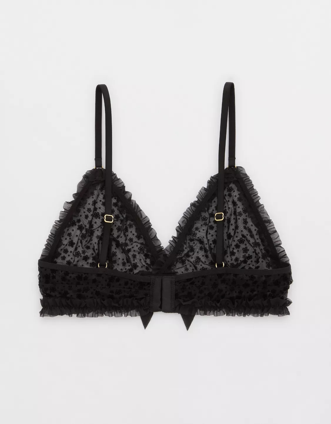 Show Off Ruffle Triangle Bralette | American Eagle Outfitters (US & CA)