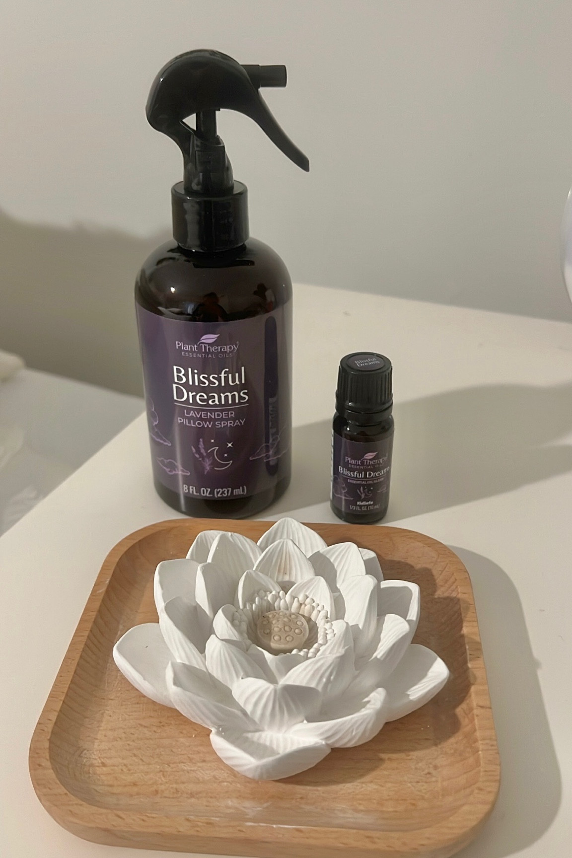 I love this passive diffuser & lavender essential oils to help me sleep. Free shipping & returns 

#LTKhome