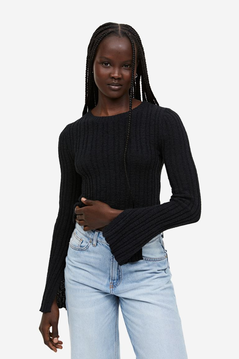 Rib-knit jumper | H&M (UK, MY, IN, SG, PH, TW, HK)