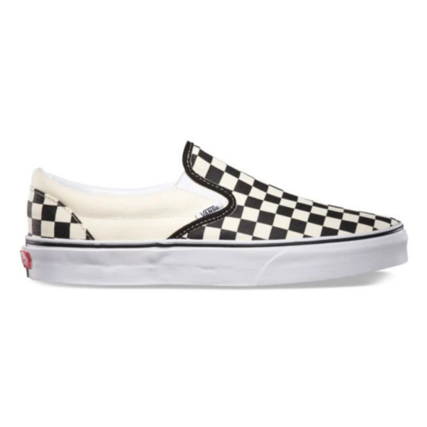 Adult Vans Classic Slip On Shoes M8.5/W10 Black/White | Scheels