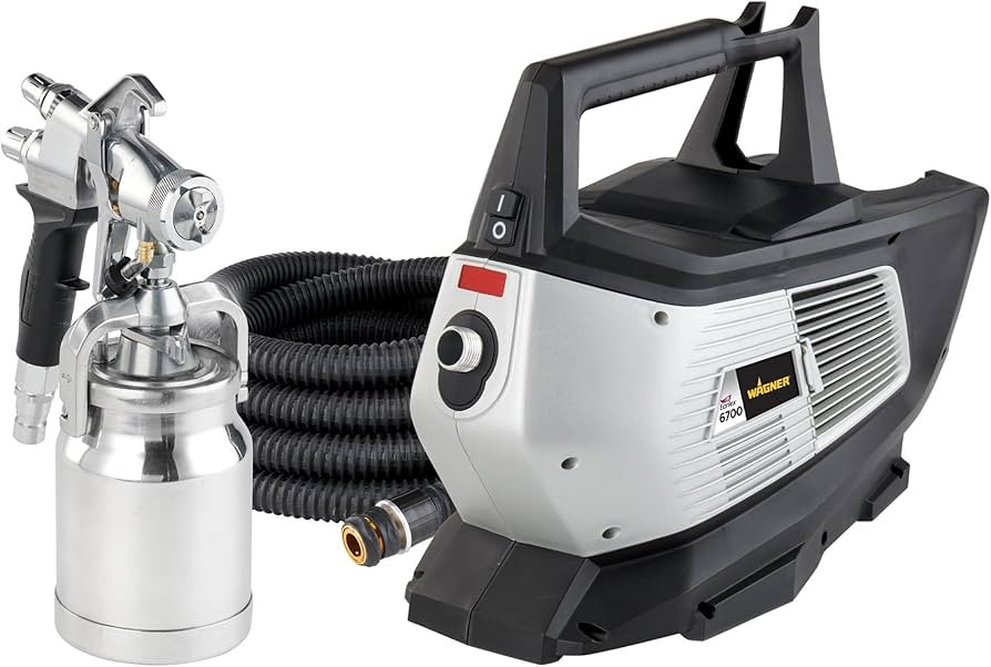 Wagner Spraytech 2433989 Earlex 6700 Stationary HVLP Paint Sprayer for Professional Woodworking a... | Amazon (US)