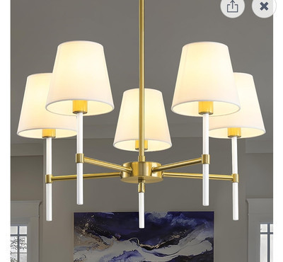 Dining Room Chandeliers Light - 5-Light Gold Modern Chandeliers Light  | eBay | eBay US