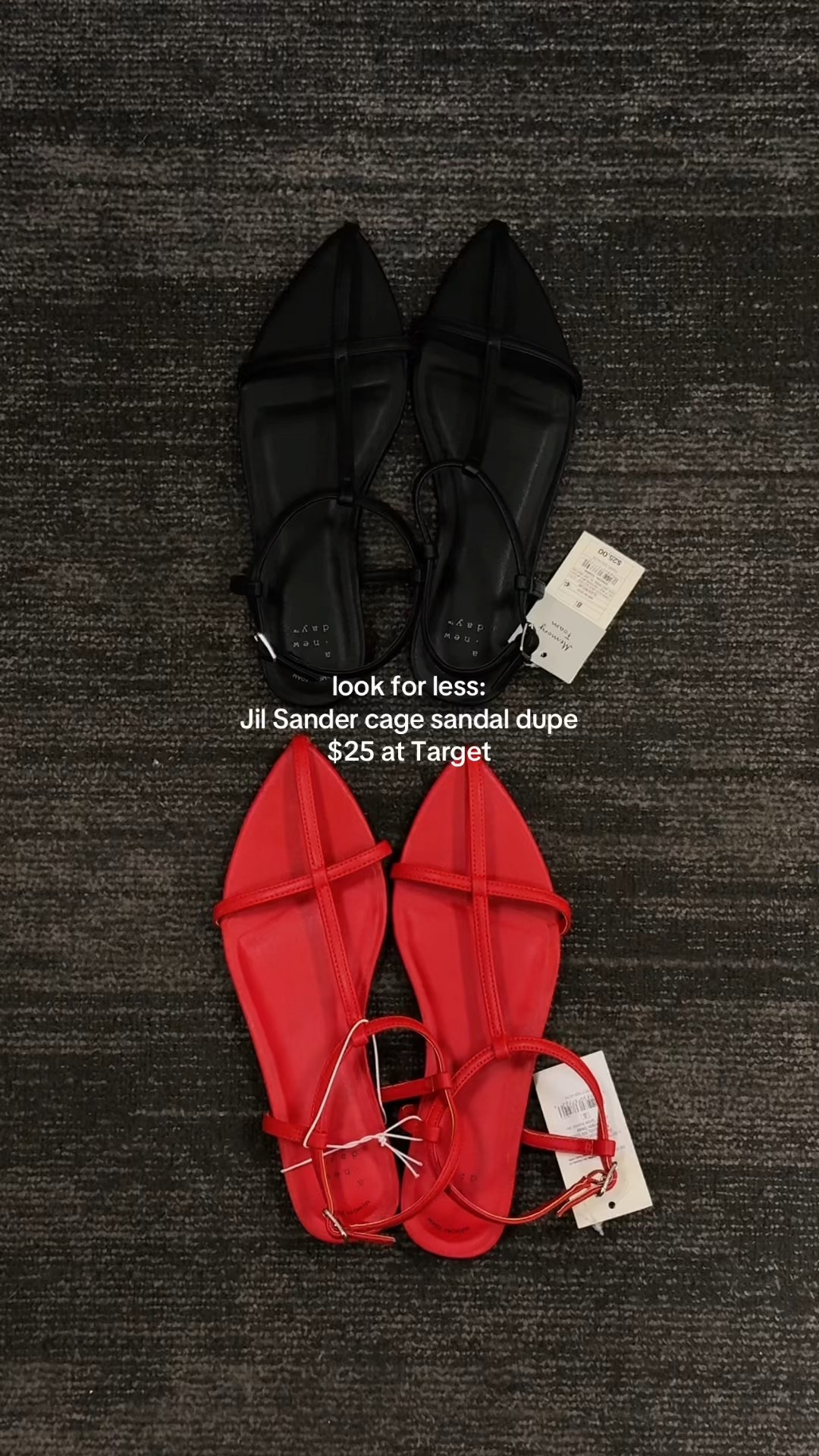 POV: You find the perfect Jil Sander cage sandal dupe without the designer price tag at Target 🍒 We love a look for less! 

#LTKShoeCrush #LTKFindsUnder50 #LTKStyleTip