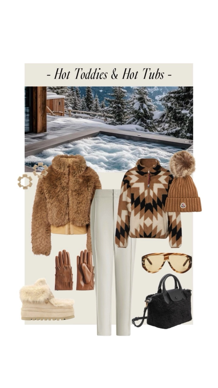 More après ski style, less ski ⛷️✨
If you’re dreaming of snowy escapes, winter outfits, faux fur layers, cozy knits, leather leggings, and elevated alpine chic, these head-to-toe looks are your packing guide. From Hot Toddies & Hot Tubs to Snow Days & Rosé Nights, I pulled together luxe neutrals, modern Fair Isle, and plush textures that make winter feel glamorous—no lift ticket required.

Shop every full look on jcathell.com and my LTK ❄️🤍
#apresski #winterstyle #skioutfit #winterfashion2025 #alpinechic #snowszn #fauxfurfashion #neutrallooks #fairislesweater #winterwardrobe

#LTKStyleTip #LTKShoeCrush #LTKOver40