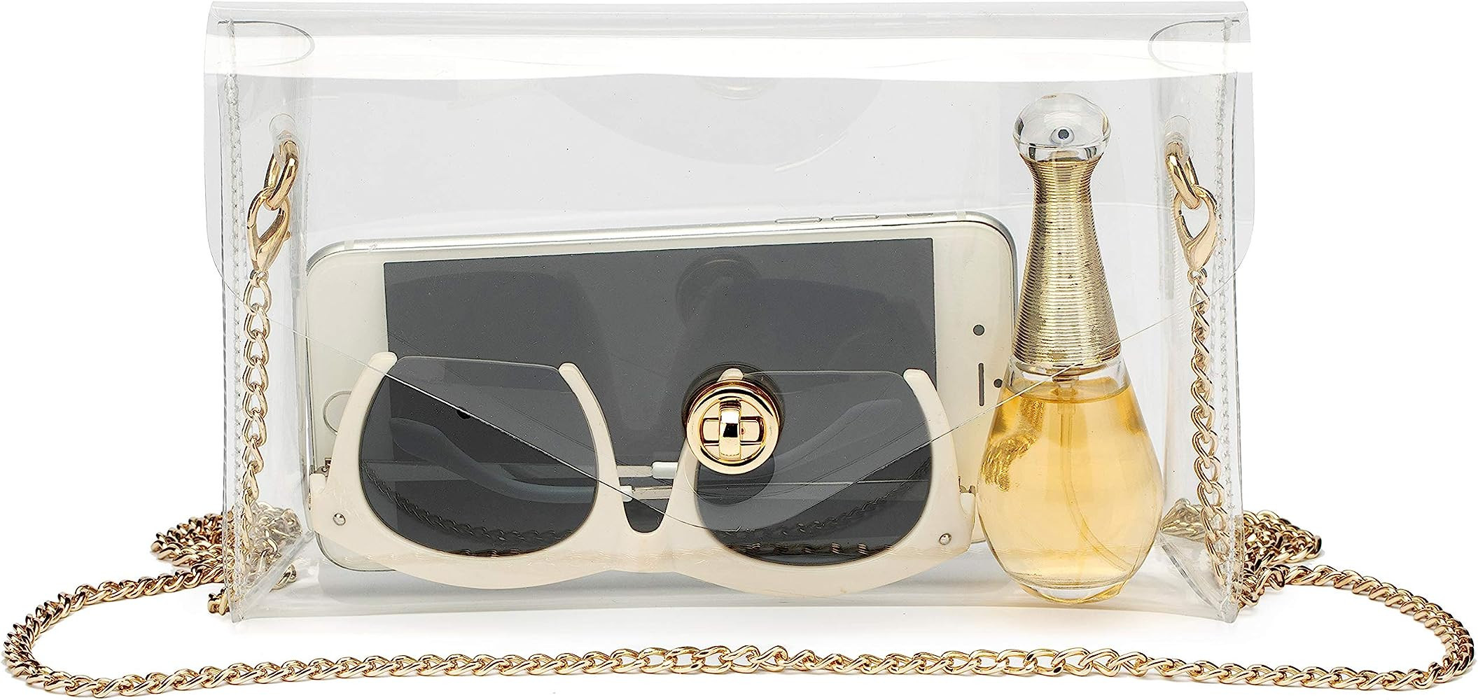 Vorspack Clear Purse Gift for Women Clear Crossbody Bag Cute for Sports Concert Prom Party Presen... | Amazon (US)