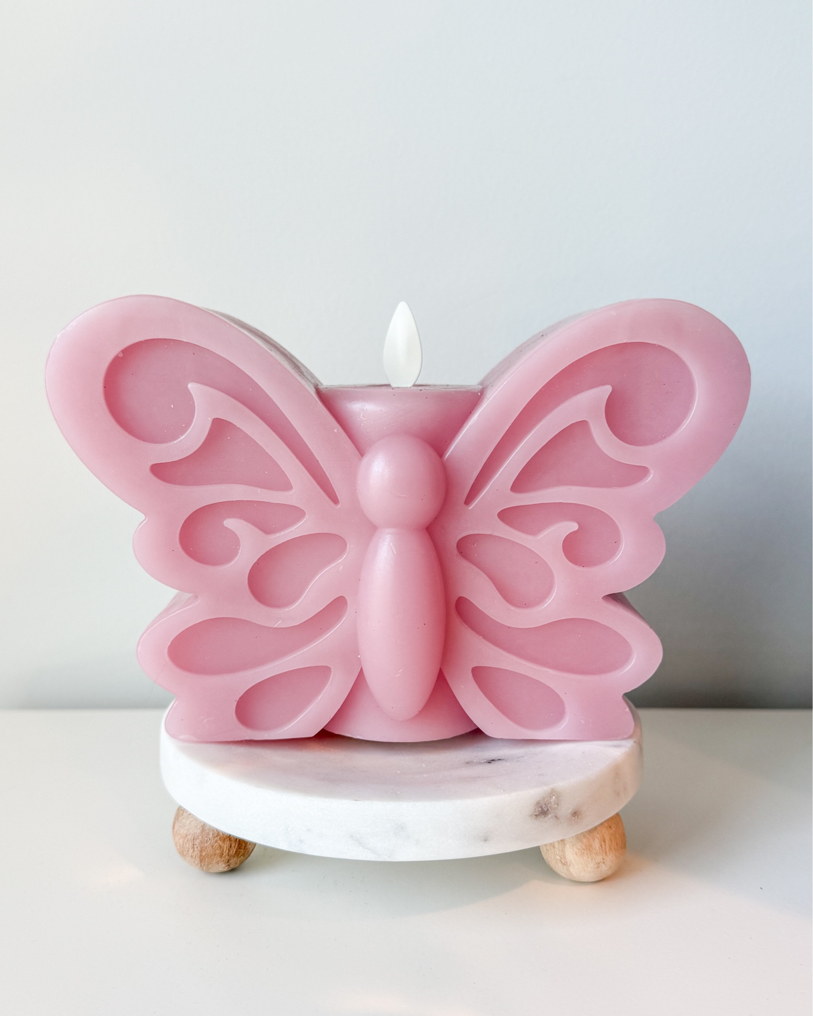 how beautiful is this butterfly from @luminara? This is a special edition. It won’t be available for long. This is the dusty rose color and I am obsessed.
as always check their website at lumina.com and use code fearlessMermaid10 for a 10% discount 

#LTKHome #LTKSeasonal