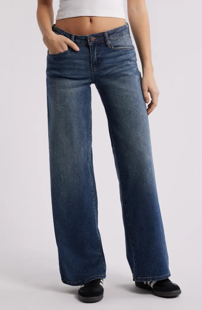 Low Rise Wide Leg Jeans | Nordstrom